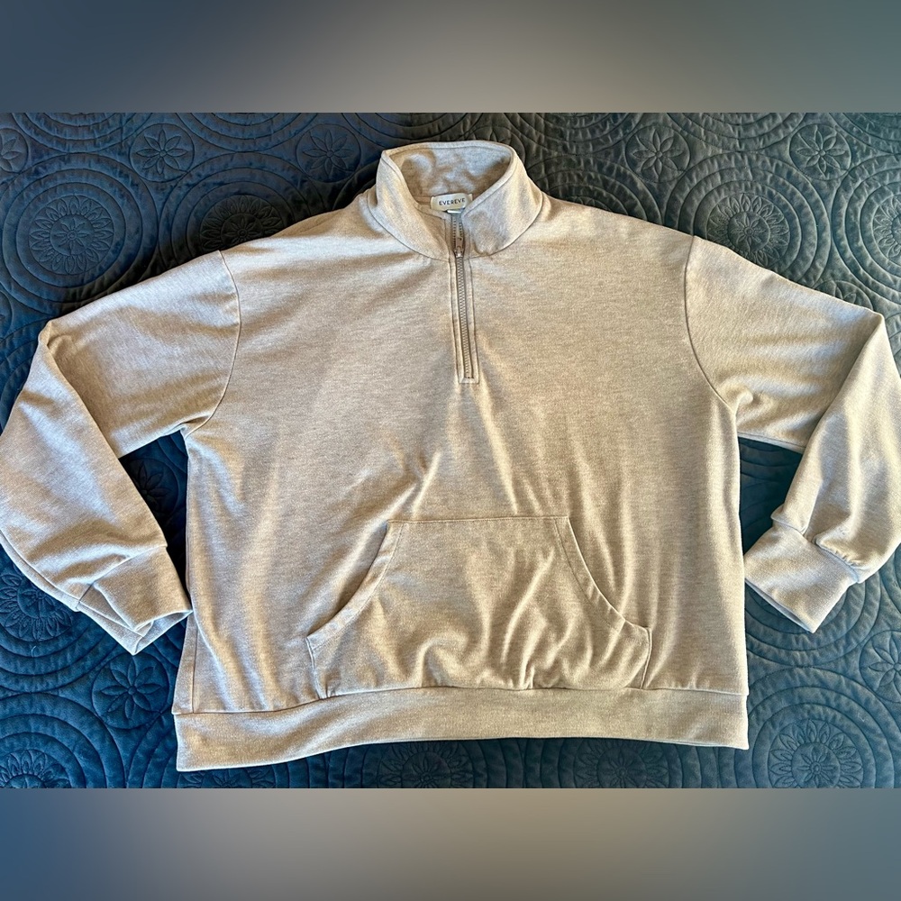 Evereve Half Zip Sweatshirt